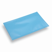Silkbag Umschlag matt hellblau